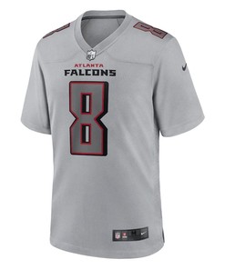 Kyle Pitts 8 Atlanta Falcons Atmosphere Fashion Game Jersey - Gray