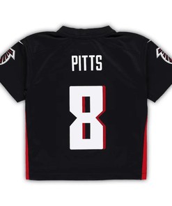 Kyle Pitts 8 Atlanta Falcons Preschool Game Jersey - Black
