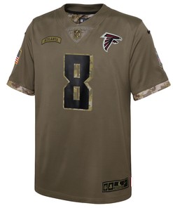 Kyle Pitts Atlanta Falcons 2022 Salute To Service Player Limited Jersey - Olive