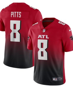 Kyle Pitts Atlanta Falcons Alternate 2 Vapor Limited Jersey - Red Nfl