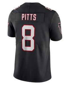 Kyle Pitts Atlanta Falcons Alternate Vapor Limited Jersey - Black