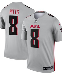 Kyle Pitts Atlanta Falcons Inverted Legend Jersey - Silver Nfl