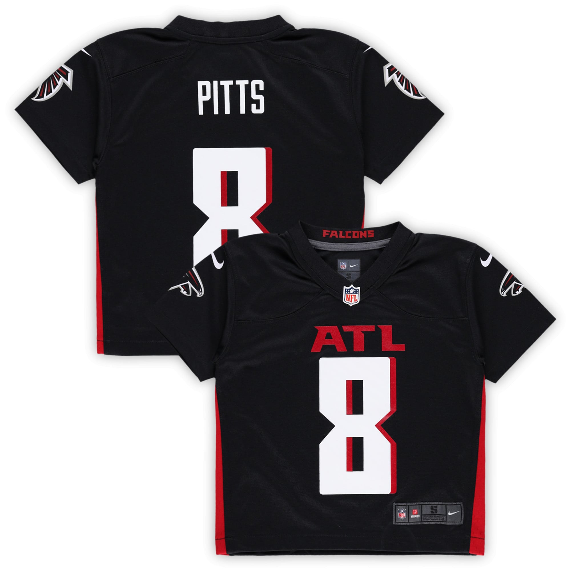 Kyle Pitts Atlanta Falcons Preschool Game Jersey - Black Nfl