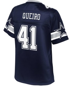 Kyle Queiro Dallas Cowboys Nfl Pro Line Womens Player Jersey - Navy