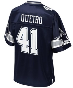 Kyle Queiro Dallas Cowboys Nfl Pro Line Youth Player Jersey - Navy