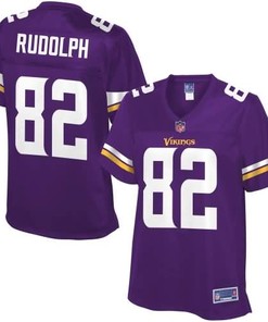 Kyle Rudolph Minnesota Vikings Nfl Pro Line Womens Team Color Jersey - Purple