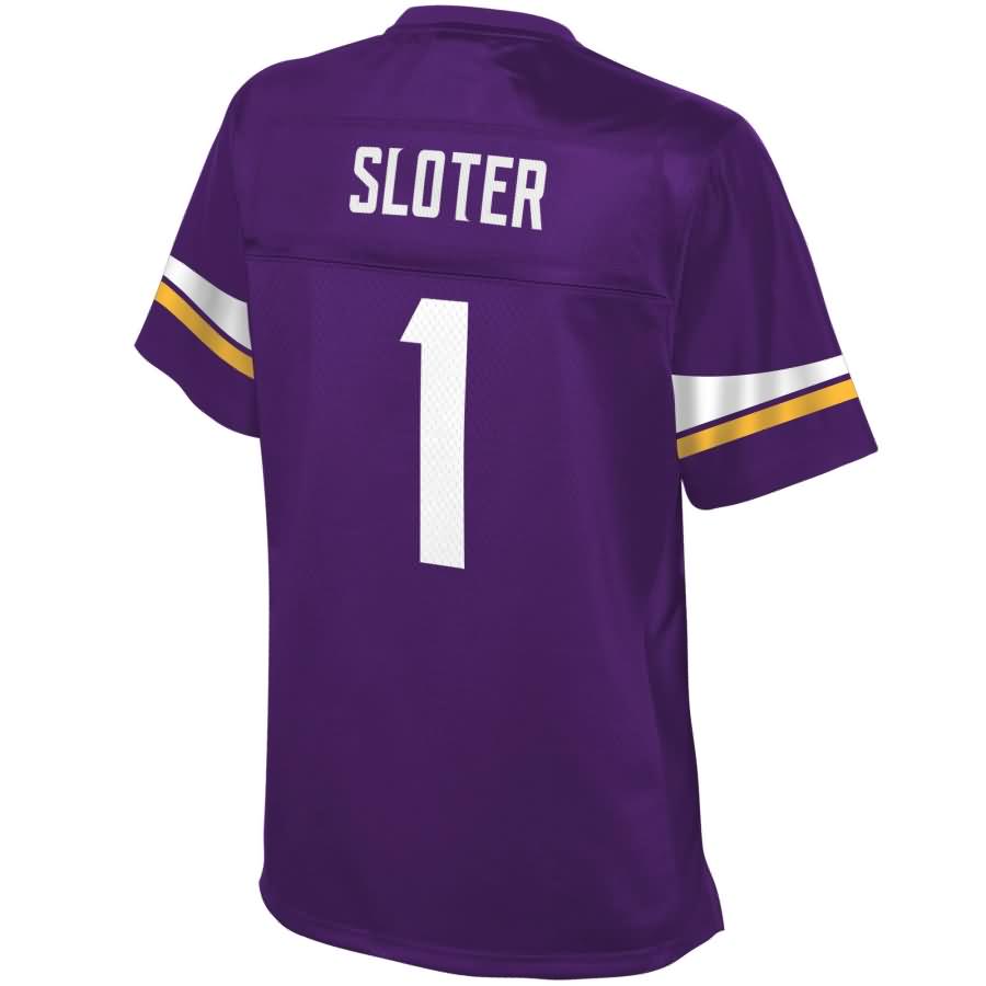 Kyle Sloter Minnesota Vikings Nfl Pro Line Womens Team Color Jersey - Purple