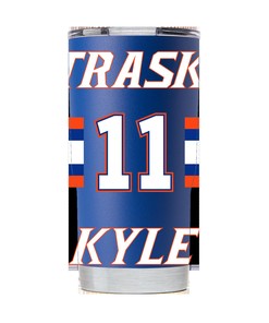 Kyle Trask Blue Tumbler - Perfect for Tampa Bay Buccaneers Fans