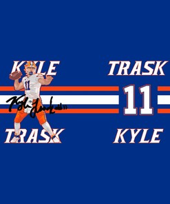 Kyle Trask Blue Tumbler - Perfect for Tampa Bay Buccaneers Fans