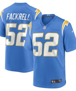 Kyler Fackrell Los Angeles Chargers Game Jersey - Powder Blue Nfl