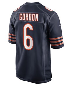 Kyler Gordon Chicago Bears Game Player Jersey - Navy