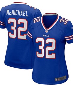 Kyler McMichael 32 Buffalo Bills Women's Game Player Jersey - Royal