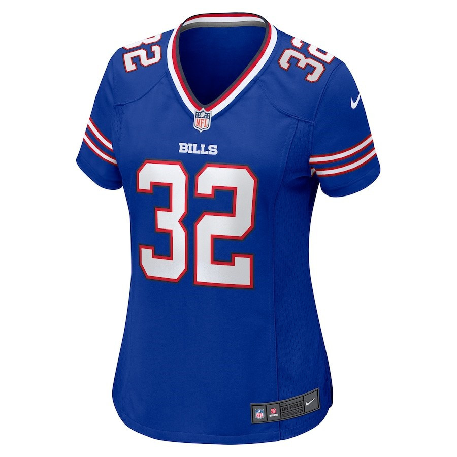 Kyler McMichael 32 Buffalo Bills Women's Game Player Jersey - Royal