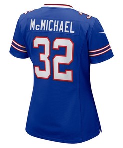 Kyler McMichael 32 Buffalo Bills Women's Game Player Jersey - Royal
