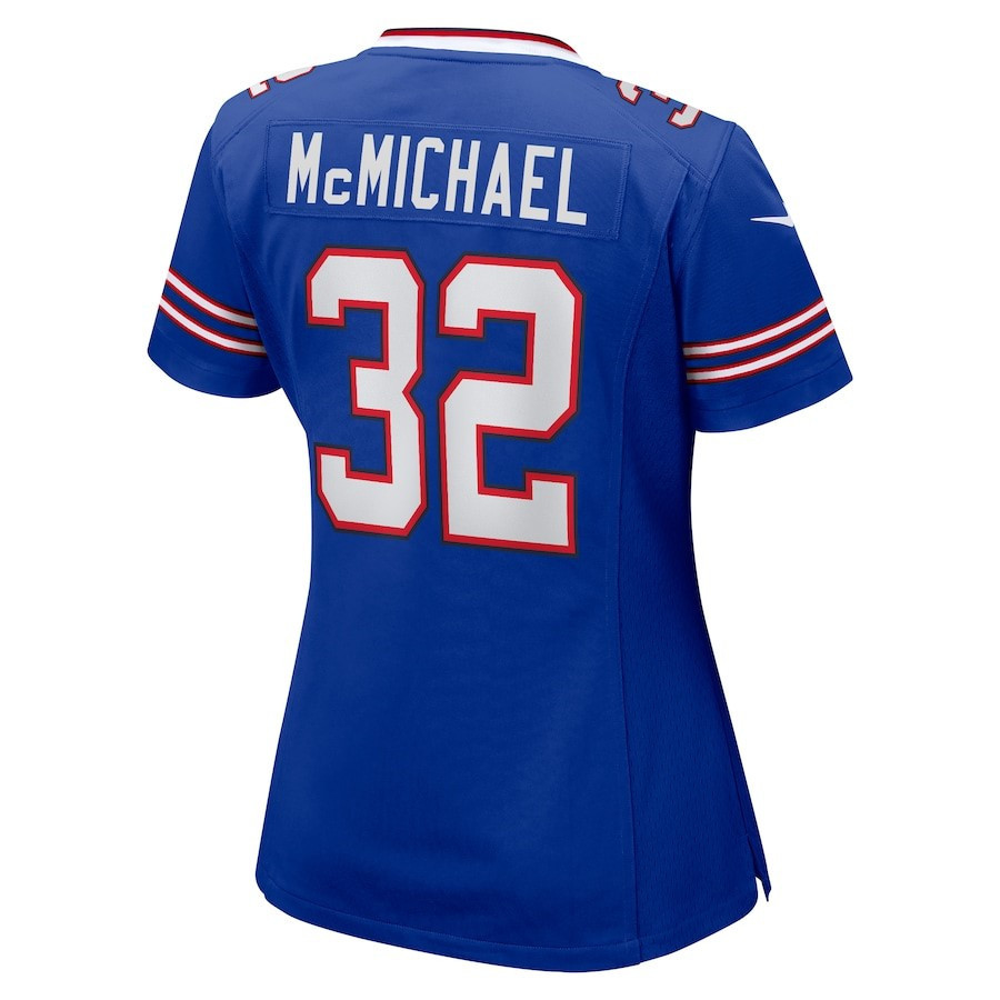 Kyler McMichael 32 Buffalo Bills Women's Game Player Jersey - Royal