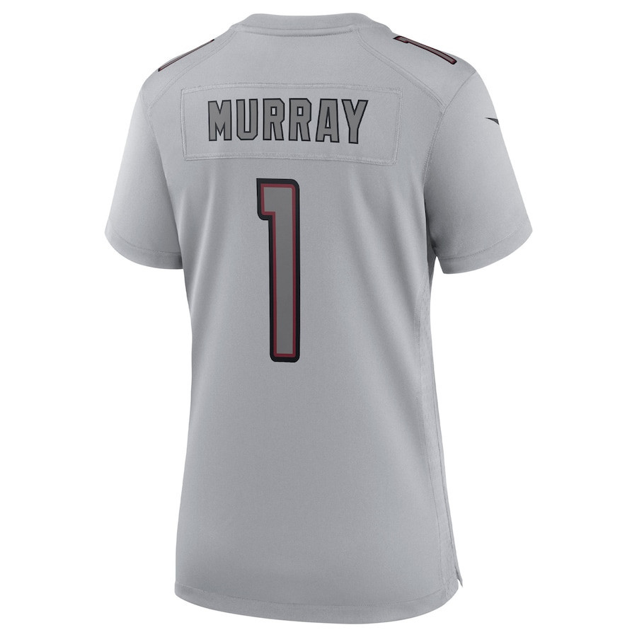 Kyler Murray 1 Arizona Cardinals Women's Atmosphere Fashion Game Jersey - Gray