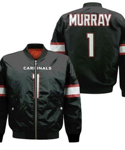 Kyler Murray Arizona Cardinals 2019 Nfl Draft First Round Pick Black Jersey Inspired Style Bomber Jacket