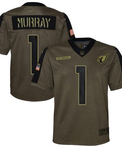 Kyler Murray Arizona Cardinals 2021 Salute To Service Game Jersey - Olive Nfl