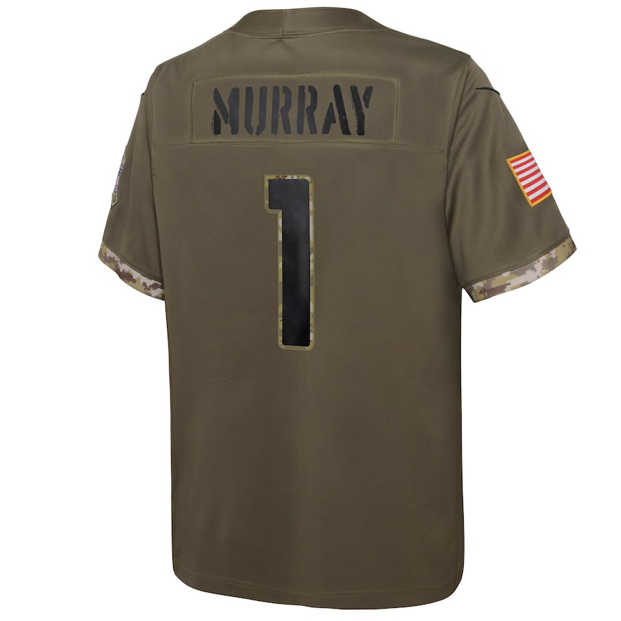 Kyler Murray Arizona Cardinals 2022 Salute To Service Player Limited Jersey - Olive