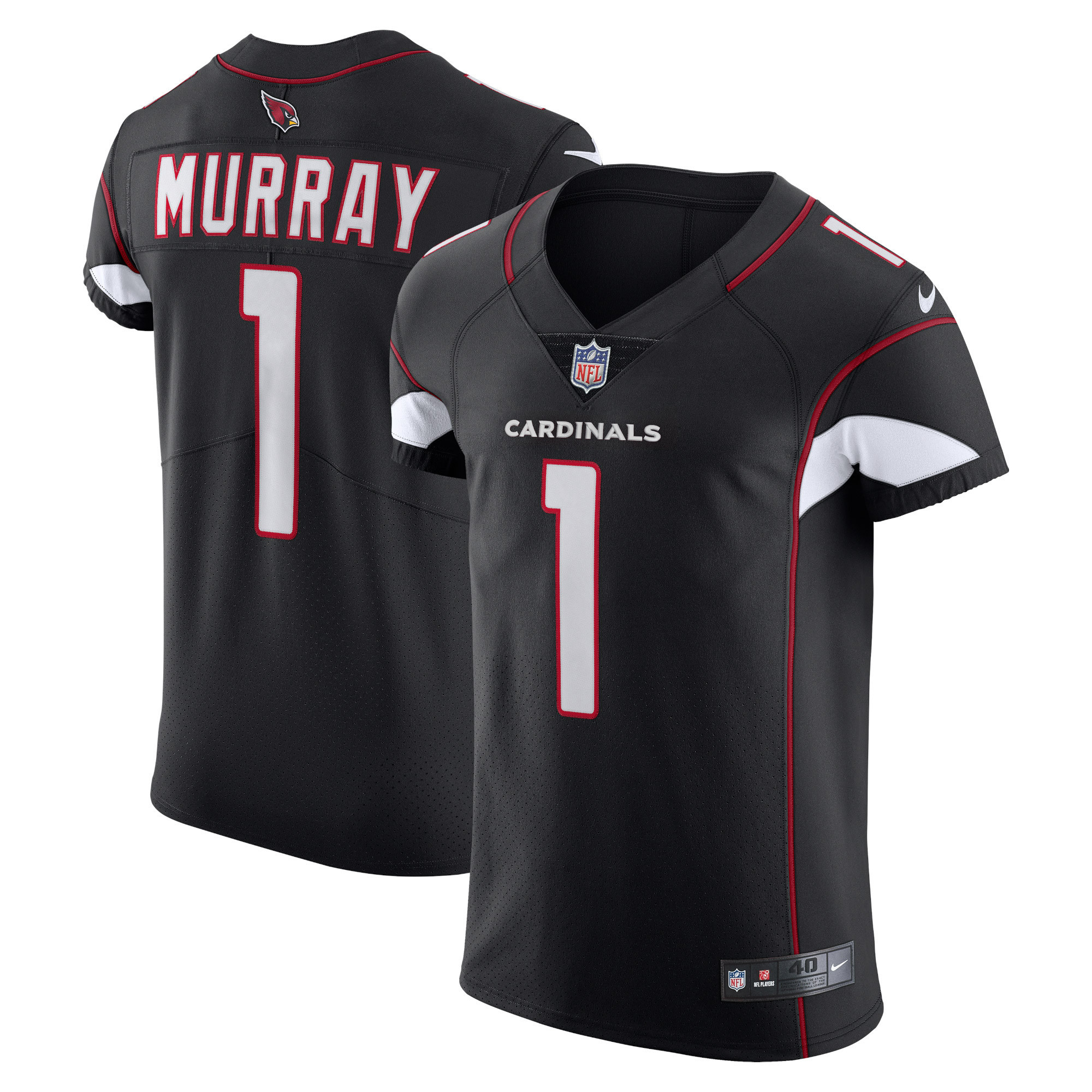 Kyler Murray Arizona Cardinals Alternate Vapor Elite Jersey - Black Nfl