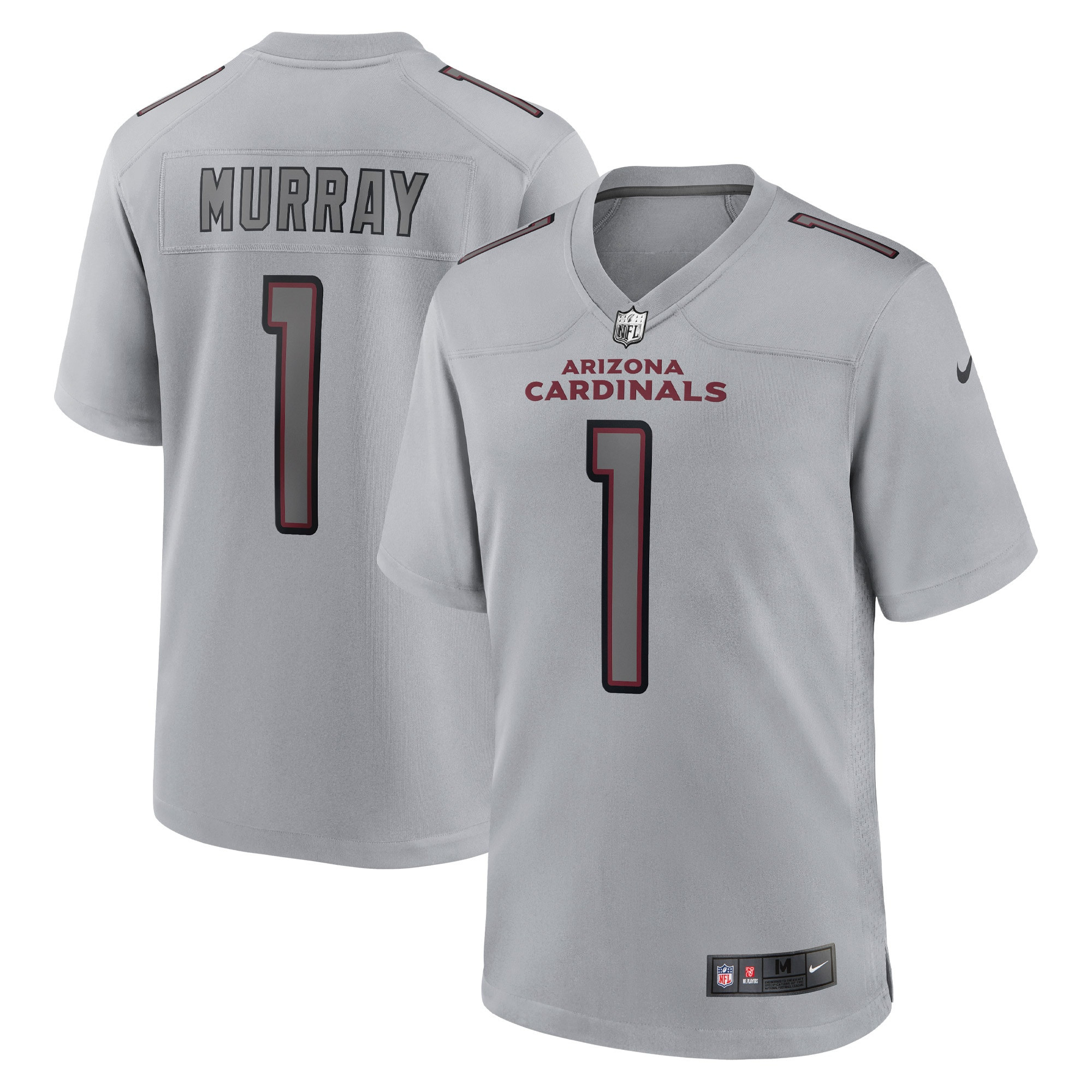 Kyler Murray Arizona Cardinals Atmosphere Fashion Game Jersey - Gray Nfl
