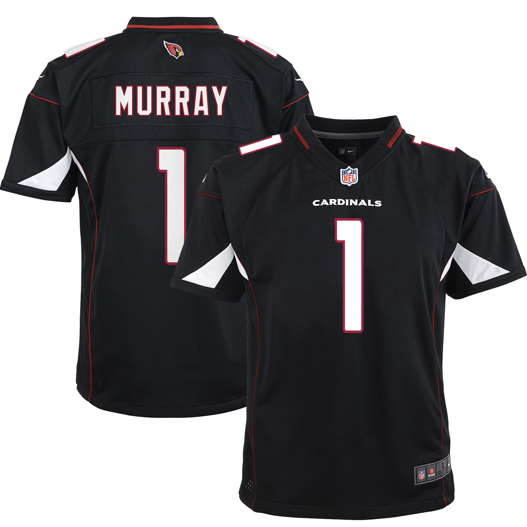 Kyler Murray Arizona Cardinals Game Player Jersey Black Nfl