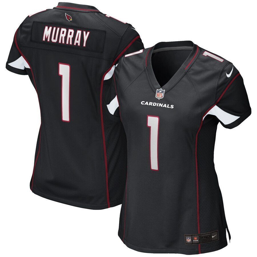 Kyler Murray Arizona Cardinals Womens 2019 Nfl Draft First Round Pick Game Jersey Black 2019