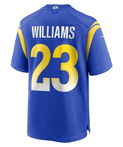 Kyren Williams Los Angeles Rams Game Player Jersey - Royal
