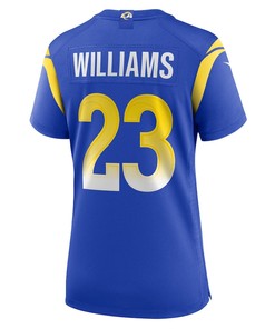 Kyren Williams Los Angeles Rams Women's Game Player Jersey - Royal