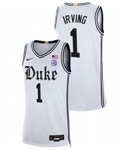 Kyrie Irving 1 Duke Blue Devils Cameron Brotherhood Alumni Limited Men Jersey - White