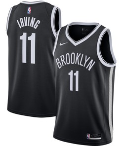 Kyrie Irving Brooklyn Nets 2020/21 Swingman Jersey - Black - Icon Edition Nba