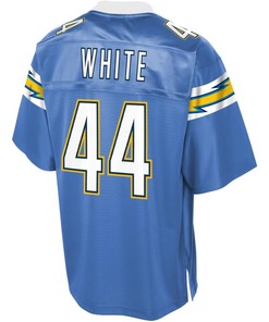 Kyzir White Los Angeles Chargers Nfl Pro Line Alternate Player Jersey - Powder Blue