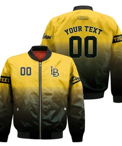 LBSU 49ers Fadded Bomber Jacket - NCAA