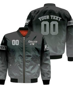 LIU Brooklyn Blackbirds Fadded Bomber Jacket - NCAA