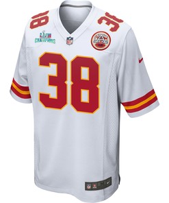 L'Jarius Sneed 38 Kansas City Chiefs Super Bowl LVII Champions Men Game Jersey - White