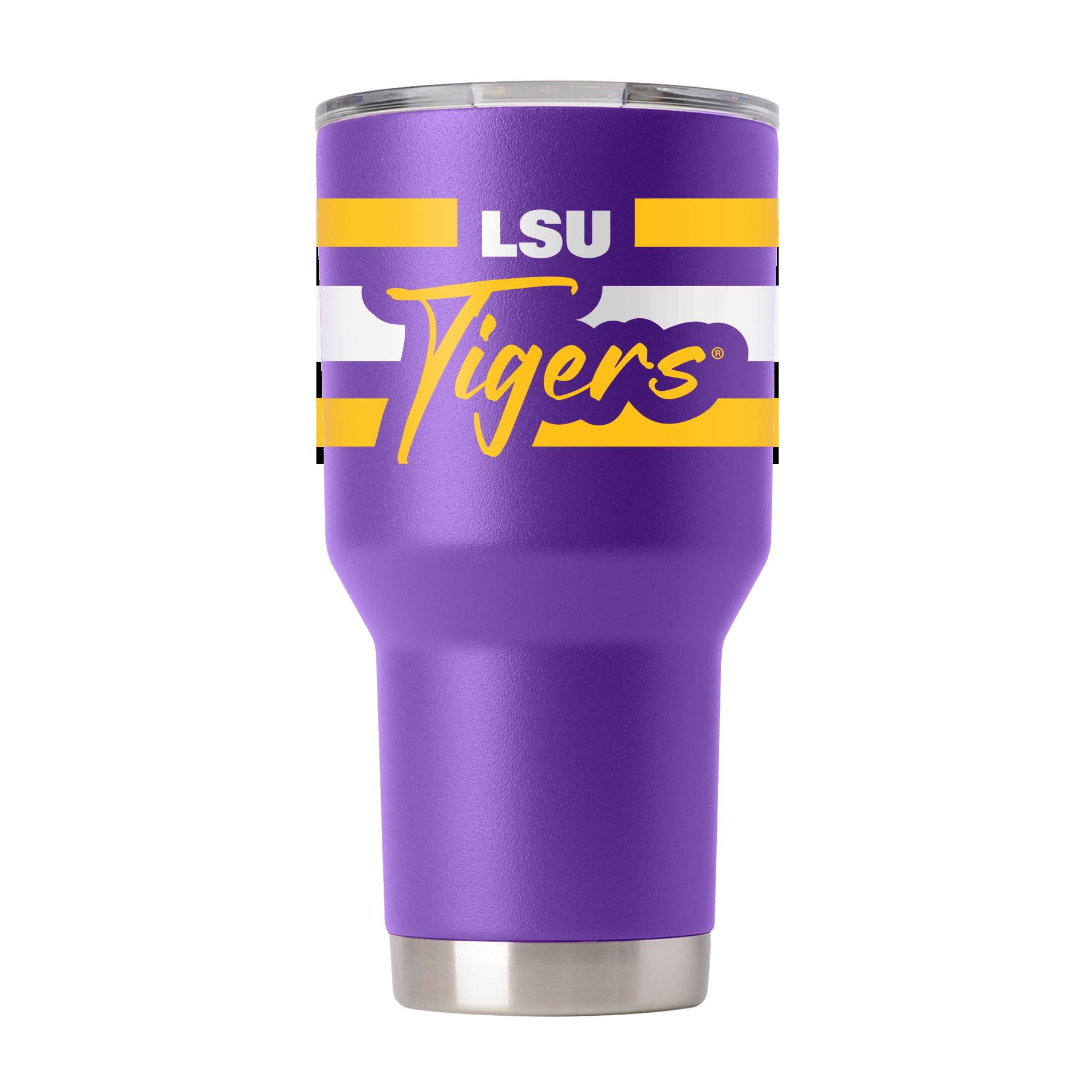 LSU Script Purple Tumbler Gift for Fan