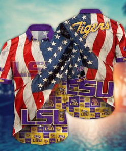 LSU TIGERS NCAA Flower Hawaii Shirt For Fans Ver 10