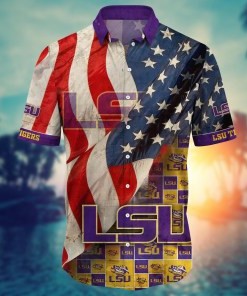 LSU TIGERS NCAA Flower Hawaii Shirt For Fans Ver 10