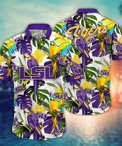 LSU TIGERS NCAA Flower Hawaii Shirt For Fans Ver 11