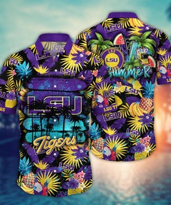 LSU TIGERS NCAA Flower Hawaii Shirt For Fans Ver 15