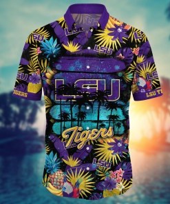 LSU TIGERS NCAA Flower Hawaii Shirt For Fans Ver 15