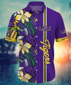 LSU TIGERS NCAA Flower Hawaii Shirt For Fans Ver 16