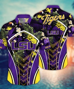 LSU TIGERS NCAA Flower Hawaii Shirt For Fans Ver 18
