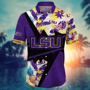 LSU TIGERS NCAA Flower Hawaii Shirt For Fans Ver 21