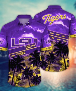 LSU TIGERS NCAA Flower Hawaii Shirt For Fans Ver 23
