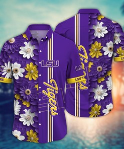 LSU TIGERS NCAA Flower Hawaii Shirt For Fans Ver 26