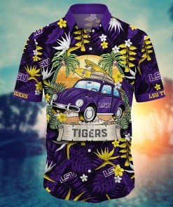 LSU TIGERS NCAA Flower Hawaii Shirt For Fans Ver 34