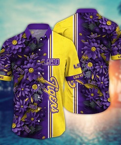 LSU TIGERS NCAA Flower Hawaii Shirt For Fans Ver 5