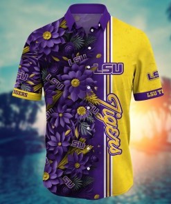 LSU TIGERS NCAA Flower Hawaii Shirt For Fans Ver 5