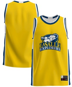 La Salle Explorers Basketball Jersey - Gold Ncaa